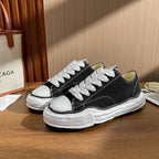 Maison Mihara Yasuhiro Peterson OG Sole Canvas Low Black (A01FW702-BLK) | TheSneakerWay
