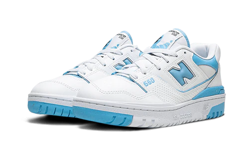 New Balance 550 UNC White Dusk Blue (Women's) (BBW550BC) | TheSneakerWay