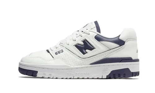 New Balance 550 White Dark Mercury (Women's)