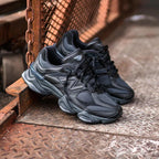 New Balance 9060 Triple Black Leather (U9060NRI) | TheSneakerWay