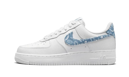 Nike Air Force 1 Low '07 Essential White Worn Blue Paisley (Women's)