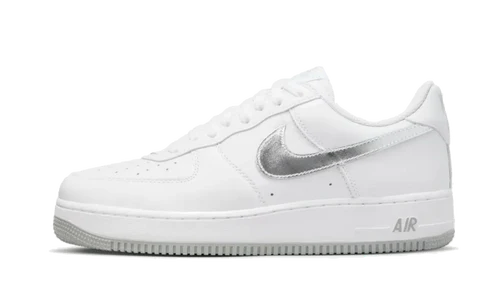 Nike Air Force 1 '07 Low Color of the Month White Metallic Silver