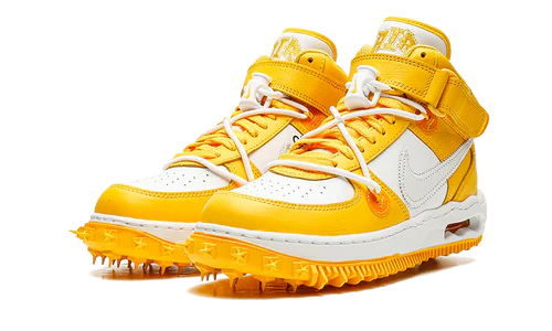 Nike Air Force 1 Mid SP Off-White Varsity Maize (DR0500-101) | TheSneakerWay