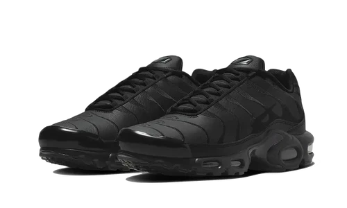 Nike Air Max Plus Triple Black Leather (AJ2029-001) | TheSneakerWay