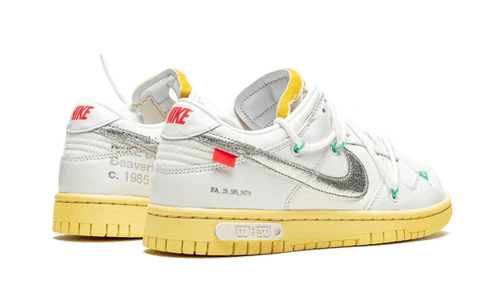 Nike Dunk Low Off-White Lot 1 (DM1602-127) | TheSneakerWay
