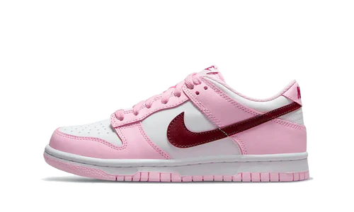 Nike Dunk Low Pink Foam Red White (GS)
