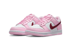 Nike Dunk Low Pink Foam Red White (GS) (CW1590-601) | TheSneakerWay