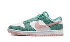 Nike Dunk Low Snakeskin Washed Teal Bleached Coral (DR8577-300) | TheSneakerWay