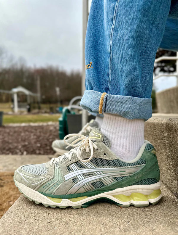 ASICS Gel-Kayano 14 Olive Grey Pure Silver (1201A161-301) | TheSneakerWay