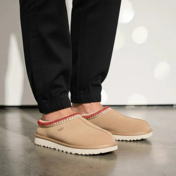 UGG Tasman II Slipper Sand Dark Cherry (Women's) (1174470-SDDR) | TheSneakerWay
