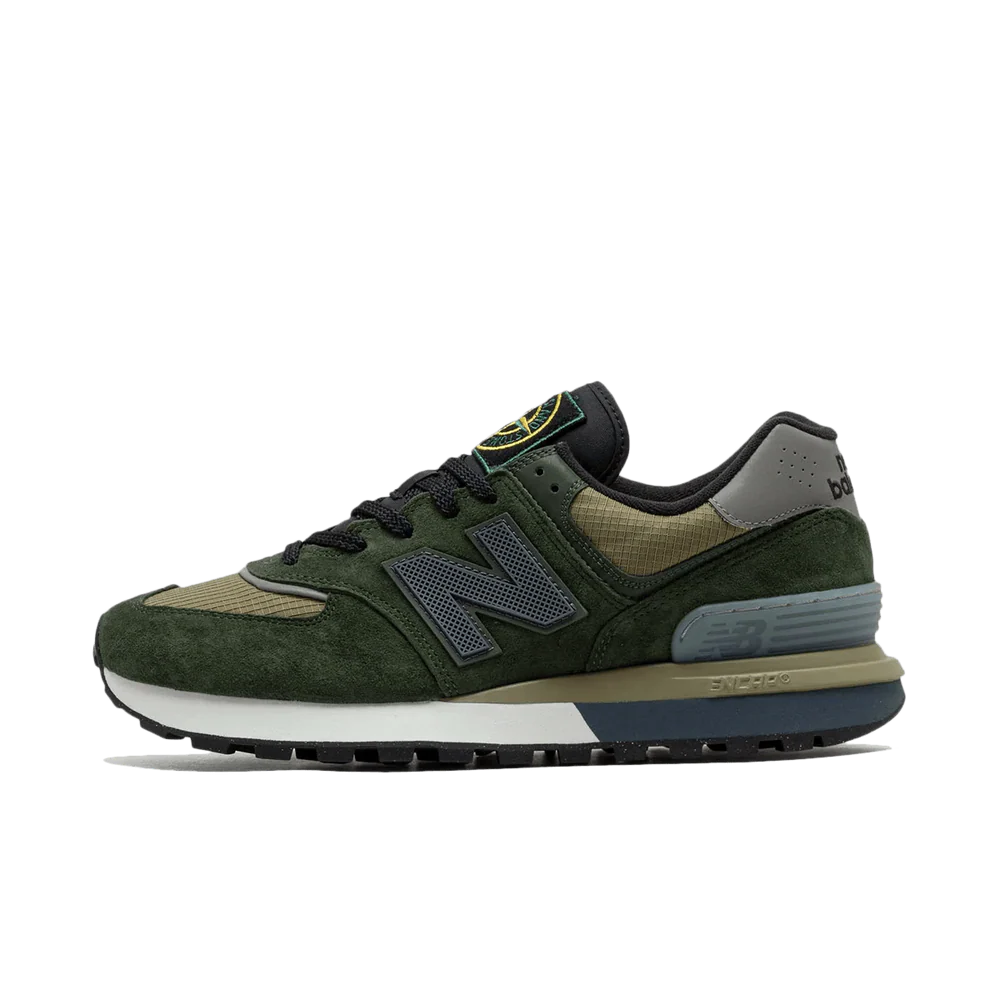 New Balance 574 Legacy Stone Island Dark Green (U574LGIL) | TheSneakerWay