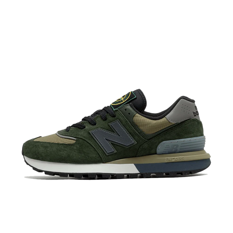 New Balance 574 Legacy Stone Island Dark Green