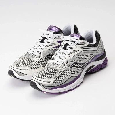 Saucony ProGrid Omni 9 White Black Silver Purple (S70739-10) | TheSneakerWay