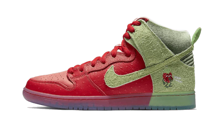 Nike SB Dunk High Strawberry Cough (CW7093-600) | TheSneakerWay