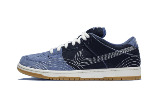 Nike SB Dunk Low Denim Sashiko (CV0316-400) | TheSneakerWay