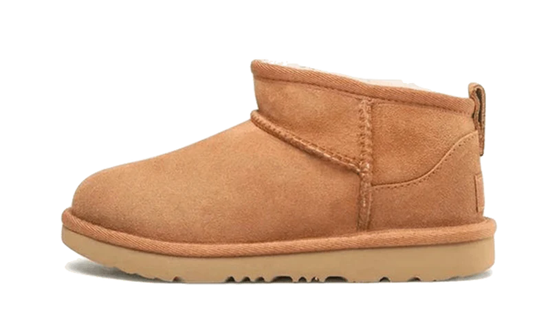 UGG Classic Ultra Mini Chestnut (Kids) (1130750K-CHE) | TheSneakerWay