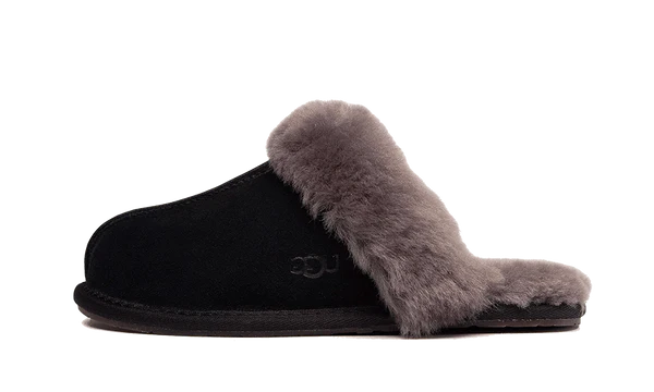 UGG Scuffette II Slipper Black Grey (Women's)