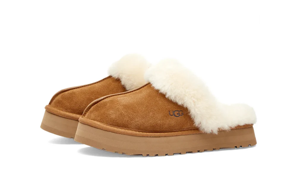 UGG Disquette Slipper Chestnut (Women's) (1122550-CHE) | TheSneakerWay