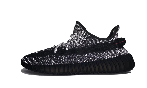 adidas Yeezy Boost 350 V2 Static Black (Reflective) (FU9007) | TheSneakerWay